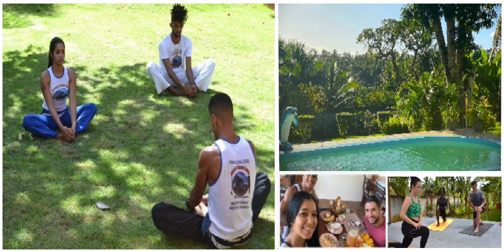 Relaxation, Yoga, Massage, Meditation and Fitness Chill Out Detox Holidays in Salvador da Bahia Brazil